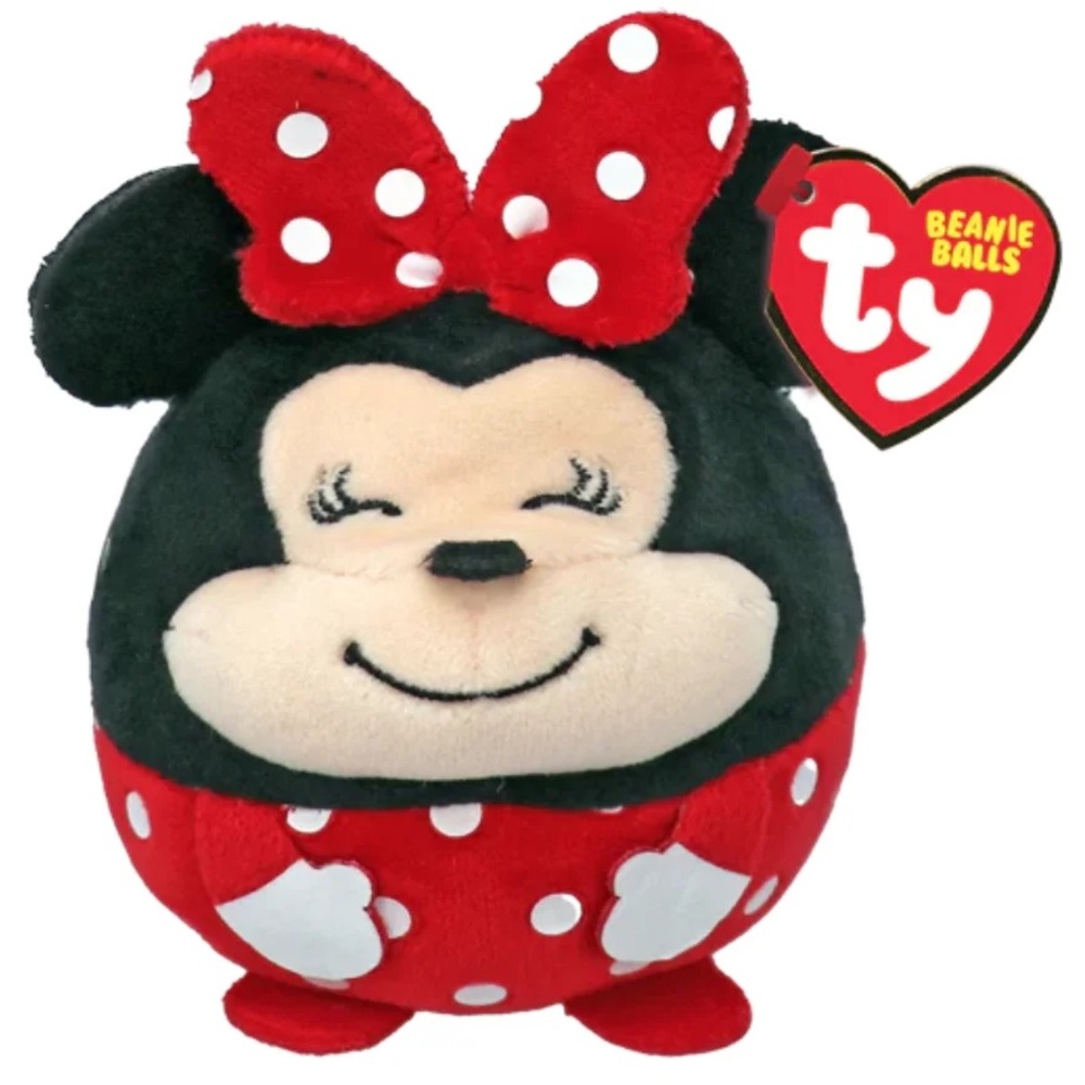 Ty Beanie Ball Minnie Mouse